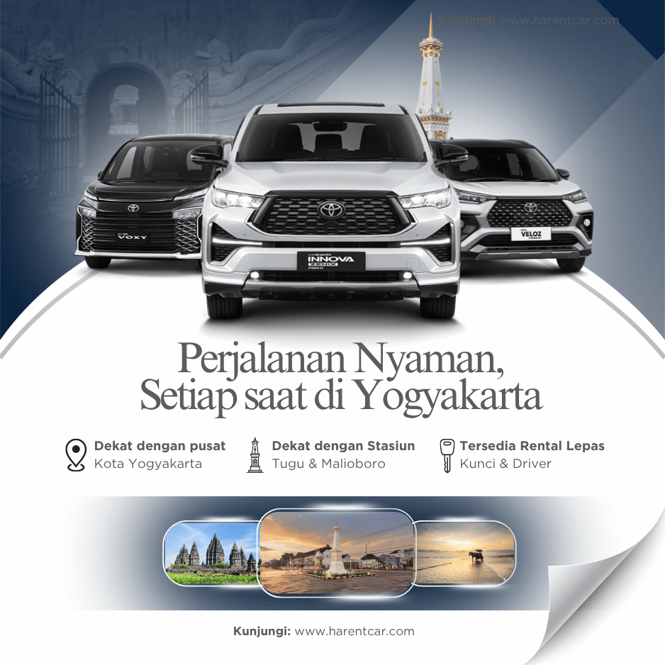 HA Rent Car – Jasa Rental Mobil Jogja Terpercaya & Fleksibel 